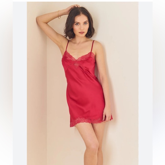 Only Hearts SILK CHARMEUSE MINI SLIP Sz XS - Picture 1 of 7
